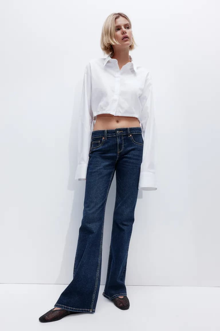 Flared Low Jeans - Hình ảnh thứ 2
