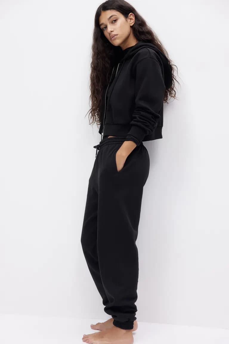 Áo hoodie lửng kéo khoá - Thumbnail 4